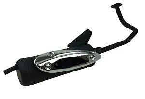 GY6-50 49cc エキゾーストマフラー QMB139 中国スクーター タオタオ ピース ジョンウェイなど GY6-50 49cc Exhaust Muffler QMB139 Chinese Scooters Tao Tao Peace Jonway + more