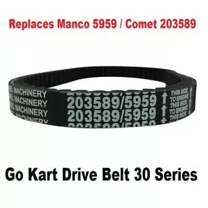 ドライブベルト 30 シリーズ マンコ 5959/コメット 203589 アメリカン スポーツワークス ケンバー/ゴーカート DRIVE BELT 30-SERIES MANCO 5959/COMET 203589 AMERICAN SPORTWORKS KEN-BAR/GO KART