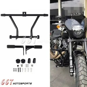 ハイウェイクラッシュバーキット ハーレー M8 ソフテイル FXBB FXBBS FXBR FXLR FXLRS 2018-2023用 Highway Crash Bar Kit For Harley M8 Softail FXBB FXBBS FXBR FXLR FXLRS 2018-2023