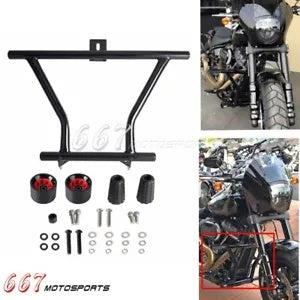 ハイウェイクラッシュバー ハーレーストリートボブ FXBBS ローライダー FXLRS FXFBS 2018-2023用 Highway Crash Bar for Harley Street Bob FXBBS Low Rider FXLRS FXFBS 2018-2023