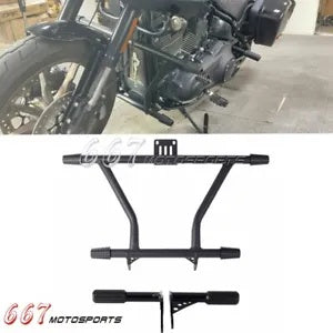 ハーレーローライダー ST FXLRST 117 2020-2023 フロント & リアハイウェイクラッシュバーキット用 For Harley Low Rider ST FXLRST 117 2020-2023 Front & Rear Highway Crash Bars Kit