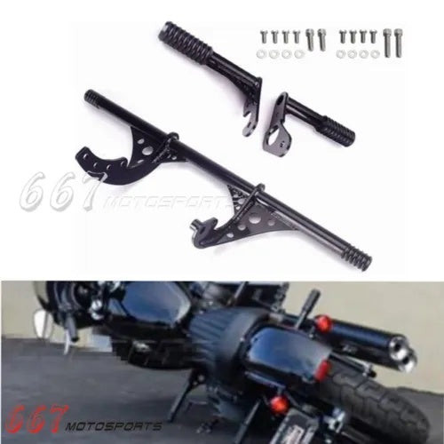 ハイウェイクラッシュバーキット ハーレーローライダー FXLRS ST ファットボブ FXFB FXFBS 2018-2024用 Highway Crash Bar Kit For Harley Low Rider FXLRS ST Fat Bob FXFB FXFBS 2018-2024