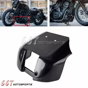 ハーレーナイトスター 975 RH975 2022-2023 下あごフェアリングスポイラーマッドガード用 For Harley Nightster 975 RH975 2022-2023 Lower Chin Fairing Spoiler Mud Guard