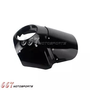 ハーレーダイナワイドグライドFXDWG FXDWGI 2006-2017用ヘッドライトフェアリングフロントガラス Headlight Fairing Windshield for Harley Dyna Wide Glide FXDWG FXDWGI 2006-2017