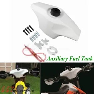 0.6 ガロン ダートバイク補助燃料タンク ガス ホンダ CRF スズキ DRZ ヤマハ WR用 0.6 Gallon Dirt Bike Auxiliary Fuel Tank Gas For Honda CRF Suzuki DRZ Yamaha WR