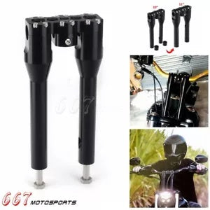 ハーレーダイナ FXDL FXDWG FXDB ソフテイル スポーツスター クラブ スタイル 1 "ハンドルバー ライザー用 For Harley Dyna FXDL FXDWG FXDB Softail Sportster Club Style 1" Handlebar Riser