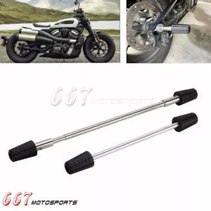 ハーレースポーツスター S RH1250S 2021-2023 フロント & リアアクスルスライダー クラッシュバー用 For Harley Sportster S RH1250S 2021-2023 Front & Rear Axle Sliders Crash Bars