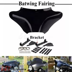 バットウィングフェアリング ブラケット付き カワサキバルカン VN750 VN800 VN900 VN1600 VN2000 Batwing Fairing w/ Bracket For Kawasaki Vulcan VN750 VN800 VN900 VN1600 VN2000