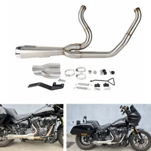 ハーレーローライダー S FXLRS FXLRST FXRST 2018-2024 排気システムキット 2-Into-1 用 For Harley Low Rider S FXLRS FXLRST FXRST 2018-2024 Exhaust System Kits 2-Into-1