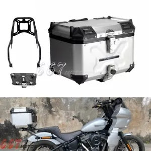 ハーレーストリートボブ FXBB FXBBS FXST 2018-2024 リアトランクストレージトップケースキット用 For Harley Street Bob FXBB FXBBS FXST 2018-2024 Rear Trunk Storage Top Case Kit