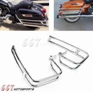 ハーレーロードキング FLHR エレクトラグライド FLHTK 2014-2022 サドルバッグガードレール用 For Harley Road King FLHR Electra Glide FLHTK 2014-2022 Saddlebag Guard Rails