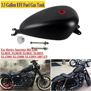 ハーレースポーツスター 1200 883 アイアン 883 2007-2021 オートバイ 3.3 ガロンガスタンク For Harley Sportster 1200 883 Iron 883 2007-2021 Motorcycle 3.3 Galon Gas Tank