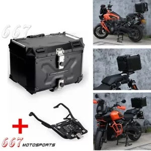 ハーレーパンアメリカ RA1250 RA1250S 用リアトランクトップケーストップボックス & マウントキット Rear Trunk Top Case Top Box & Mount Kit For Harley Pan America RA1250 RA1250S