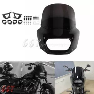 ハーレーファットボブ FXFB FXFBS 114 2018-2024 ヘッドライトフェアリング & フロントガラスキット用 For Harley Fat Bob FXFB FXFBS 114 2018-2024 Headlight Fairing & Windshield Kit