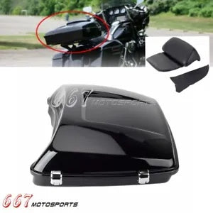 ハーレーツアーパックツーリンググライドロードキング2014-2023バックレスト付きパックトランク用 For Harley Tour Pak Touring Glide Road King 2014-2023 Pack Trunk With Backrest