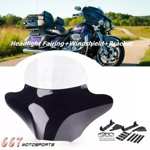 バットウィングフェアリング & マウントキット Kawasaki バルカン VN750 800 900 1500 1600 1700 2000 Batwing Fairing &Mount Kit For Kawasaki Vulcan VN750 800 900 1500 1600 1700 2000