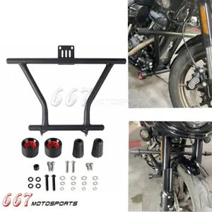 ハイウェイクラッシュバーエンジンガードキットハーレーローライダー ST FXLRST 2022-2024 新 Highway Crash Bar Engine Guard Kit For Harley Low Rider ST FXLRST 2022-2024 New