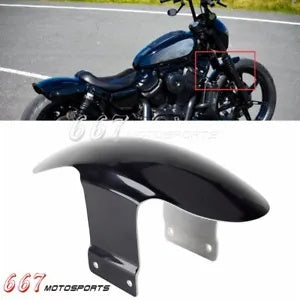 ハーレーナイトスター 975 RH975 2022-2023 グラスファイバーフロントフェンダーマッドガードカバー For Harley Nightster 975 RH975 2022-2023 Fiberglass Front Fender Mudguard Cover