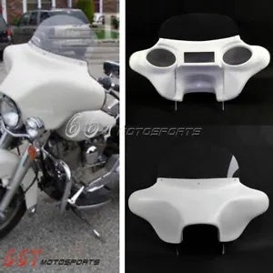 バットウィングフェアリング フロントガラス付き ハーレーロードキング FLHR FLHRC FLHRCI 1994-2022用 Batwing Fairing w/ Windshield For Harley Road King FLHR FLHRC FLHRCI 1994-2022