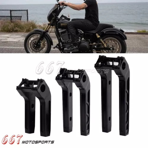 ハーレーソフテイルダイナスポーツスター用 1-1/8 "ハンドルバーライザー 4" 6" 8" 10" 12" 14" For Harley Softail Dyna Sportster 1-1/8" Handlebar Riser 4" 6" 8" 10" 12" 14"