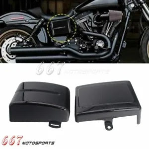 バッテリーサイドカバー ハーレーダイナ FXD ストリートボブ FXDB FXDF ローライダー FXDL 06-17用 Battery Side Cover For Harley Dyna FXD Street Bob FXDB FXDF Low Rider FXDL 06-17