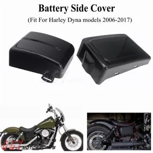 バッテリーサイドカバー ハーレーダイナ FXD ストリートボブ FXDB FXDF ローライダー FXDL 06-17用 Battery Side Cover For Harley Dyna FXD Street Bob FXDB FXDF Low Rider FXDL 06-17