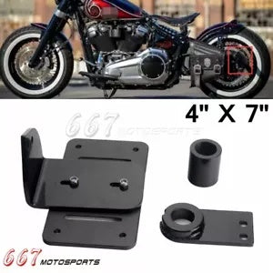 ナンバープレートホルダー ハーレー ローライダー ST FXLRS ストリートボブ FXBB/S 2018-2024用 License Plate Holder for Harley Low Rider ST FXLRS Street Bob FXBB/S 2018-2024