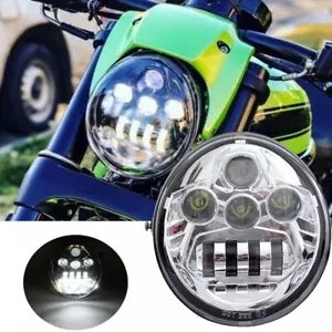 ハーレー V ロッド、ストリート ロッド、V ロッド マッスル、CVO V ロッド 02-17 LED ヘッドライト W/DOT 用 For Harley V-Rod, Street Rod, V-Rod Muscle, CVO V-Rod 02-17 LED Headlight W/ DOT