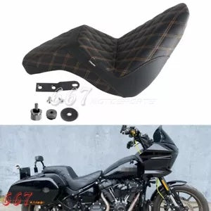 ハーレーローライダー ST FXLRST FXLRS FXLR FLSB 2018-2024 クラブスタイルゲルパッドシート For Harley Low Rider ST FXLRST FXLRS FXLR FLSB 2018-2024 Club Style Gel Pad Seat