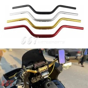 ハーレーダイナソフテイルスポーツスターストリートボブ1-1/4インチオートバイハンドルバーファットバー用 For Harley Dyna Softail Sportster Street Bob 1-1/4" Motorcycle Handlebar Fat Bar