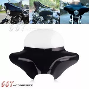 バットウィングフェアリング フロントガラス付き ハーレーファットボーイ ソフテイル ロードキング FLHR 1994-2022用 Batwing Fairing w/ Windshield For Harley Fatboy Softail Road King FLHR 1994-2022