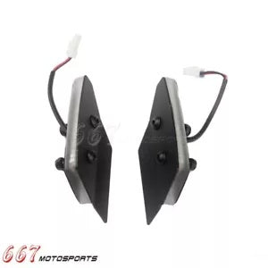 ドゥカティ 959 パニガーレ 1299 パニガーレ RS LED ミラーブロックオフターンシグナルライト For Ducati 959 Panigale 1299 Panigale R S LED Mirror Block Off Turn Signal Light