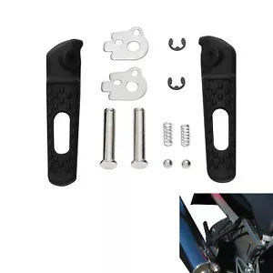 fsmotouk Rear Passenger Footrests Footpegs Pegs Fit For Honda CBR600F CBR 600 F 2007-2023