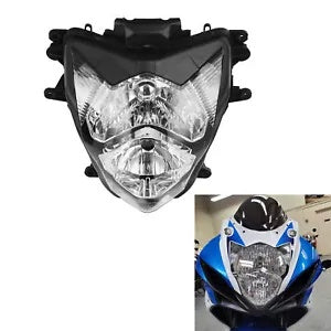 fsmotouk Front House Headlight HeadLamp Fit For Suzuki GSXR 600 750 2011-2021