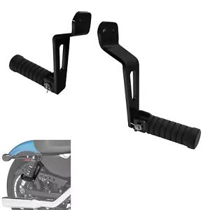 fsmotouk Black Passenger Foot Pegs Rest Mount Fit For Yamaha Bolt XV950 R-Spec 2014-2024