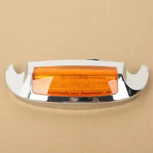 fsmotouk Front Fender Tip Orange Light Fit For Harley Electra Glide Ultra Limited 14-23