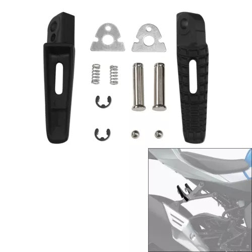 fsmotouk Passenger Footrest Foot Pegs Fit For Suzuki GSXR600 GSXR750 GSXR1000 2006-2020