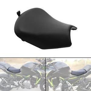 fsmotouk Black Front Rider Driver Seat Cushion Fit For KAWASAKI Z650 ER650 2017-2024