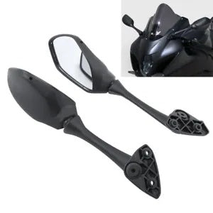 fsmotouk Black Rear View Rearview Mirrors Fit For Suzuki GSXR1000 GSXR 1000 2017-2022