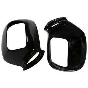 fsmotouk ABS Black Rearview Mirrors Cover Housing Fit For Honda Goldwing GL1800 2001-2017