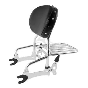 fsmotouk Passenger Backrest Sissy Bar Rack Spools Fit For Indian Chieftain 2014-2024