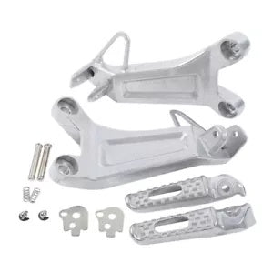 fsmotouk Rear Passenger Footrest Foot pegs Set Fit For Honda CBR600RR CBR600 RR 2003 2004