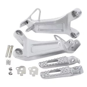 fsmotouk Rear Passenger Footrest Foot pegs Set Fit For Honda CBR600RR CBR600 RR 2003 2004