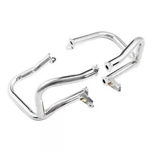 fsmotouk Front Rear Engine Guards Crash Bars Fit For Honda Goldwing 1800 GL1800 01-17