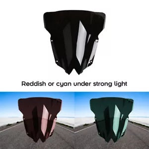 fsmotouk Black Windscreen Windshield Fit For YAMAHA YZF R6 YZF-R6 YZFR6 2008-2016