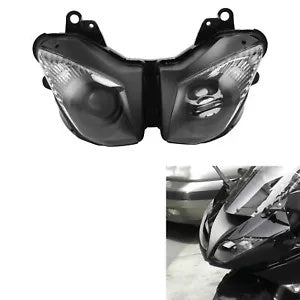 fsmotouk Front Headlight Head Lamp Fit For Kawasaki Ninja ZX6R 2009-2012 ZX-10R 2008-2010