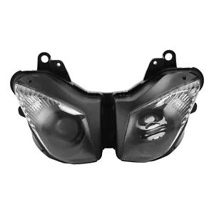 fsmotouk Front Headlight Head Lamp Fit For Kawasaki Ninja ZX6R 2009-2012 ZX-10R 2008-2010