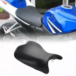 fsmotouk Black Front Driver Rider Seat Fit For Suzuki GSXR600 GSX-R750 2006-2007