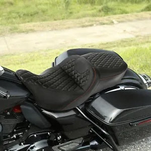 fsmotouk Driver Passenger Seat Fit For Harley Touring Street Glide Special 2009-2022