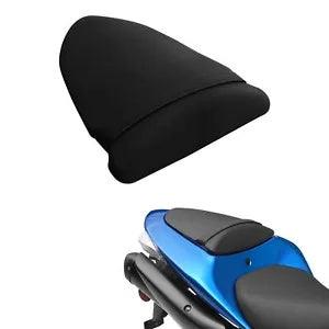 fsmotouk Black Rear Passenger Seat Pillion Fit For Kawasaki Ninja ZX10R ZX-10R 2006 2007